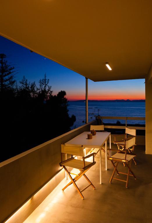 Saronida Summer Studio With Breathtaking View Lagoníszi Kültér fotó